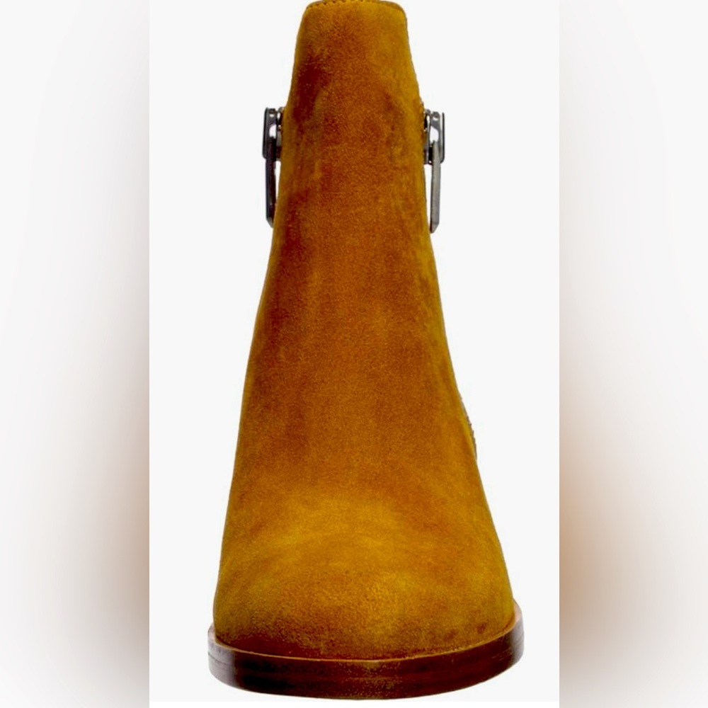 Philip Lim suede camel color bootie
